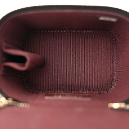 Chanel Caviar Quilted Mini Vanity Case With Chain Black 5 of 11