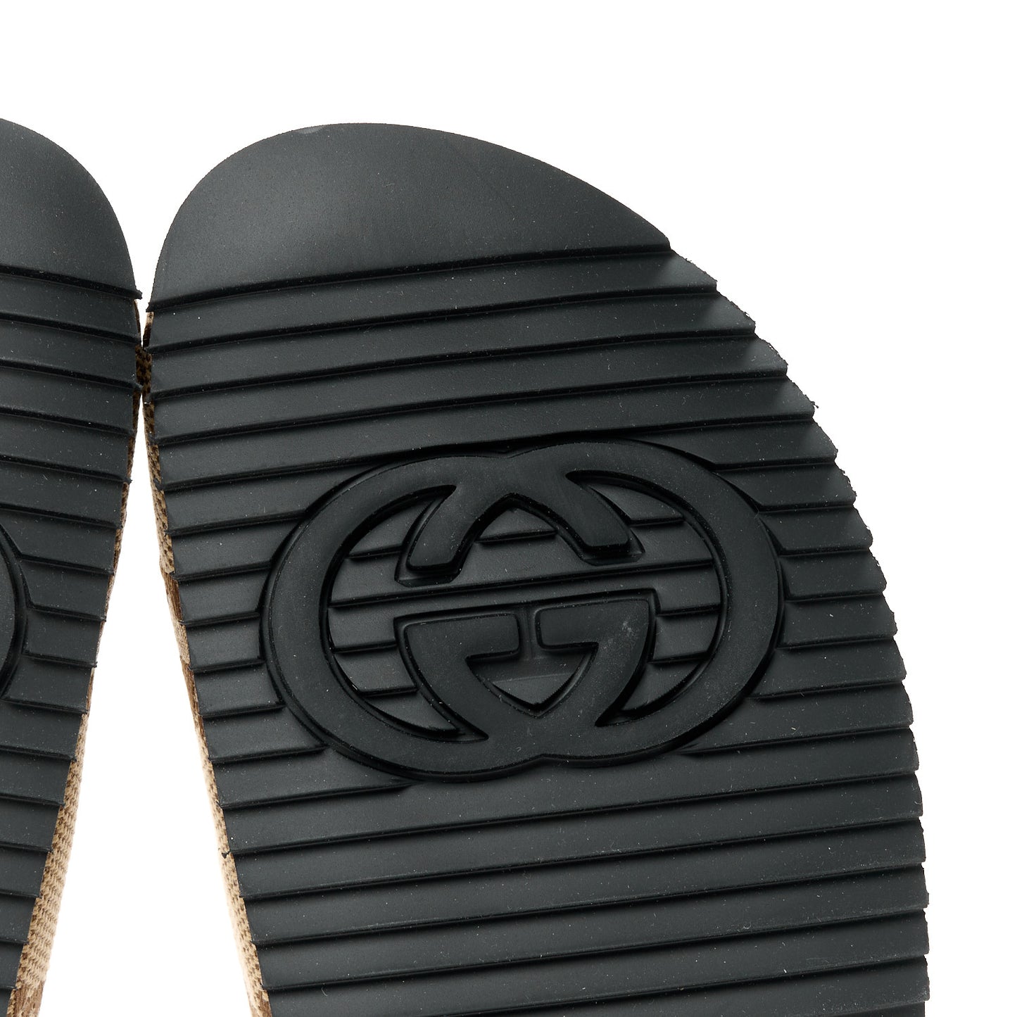Monogram Maxi GG Mens Sandals 8 Camel