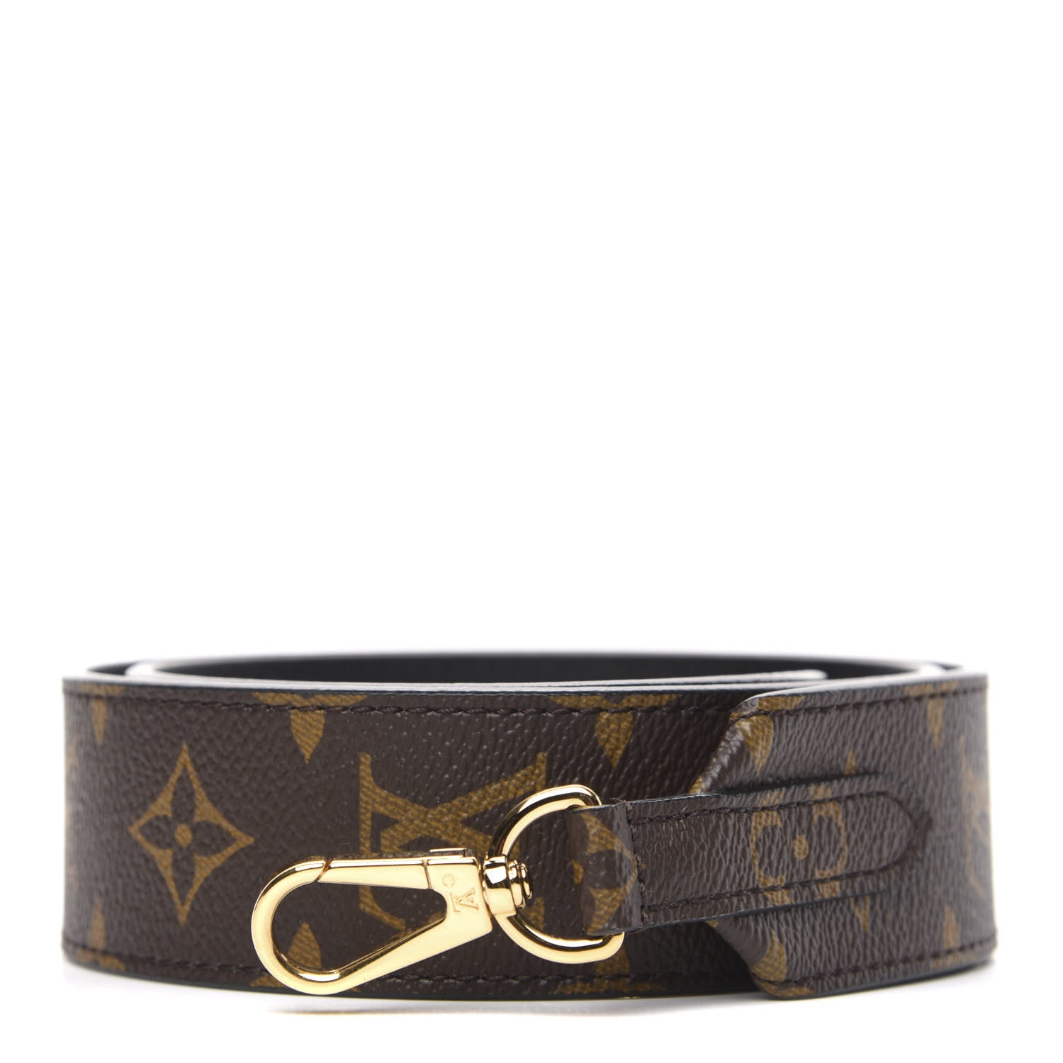 Louis Vuitton Monogram Bandouliere Shoulder Strap Black 1 of 6