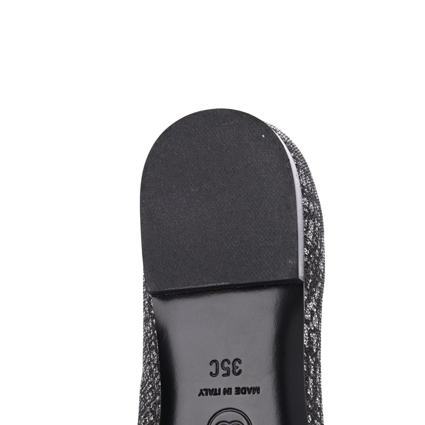 Fantasy Tweed CC Mocassin Loafers 35 Silver