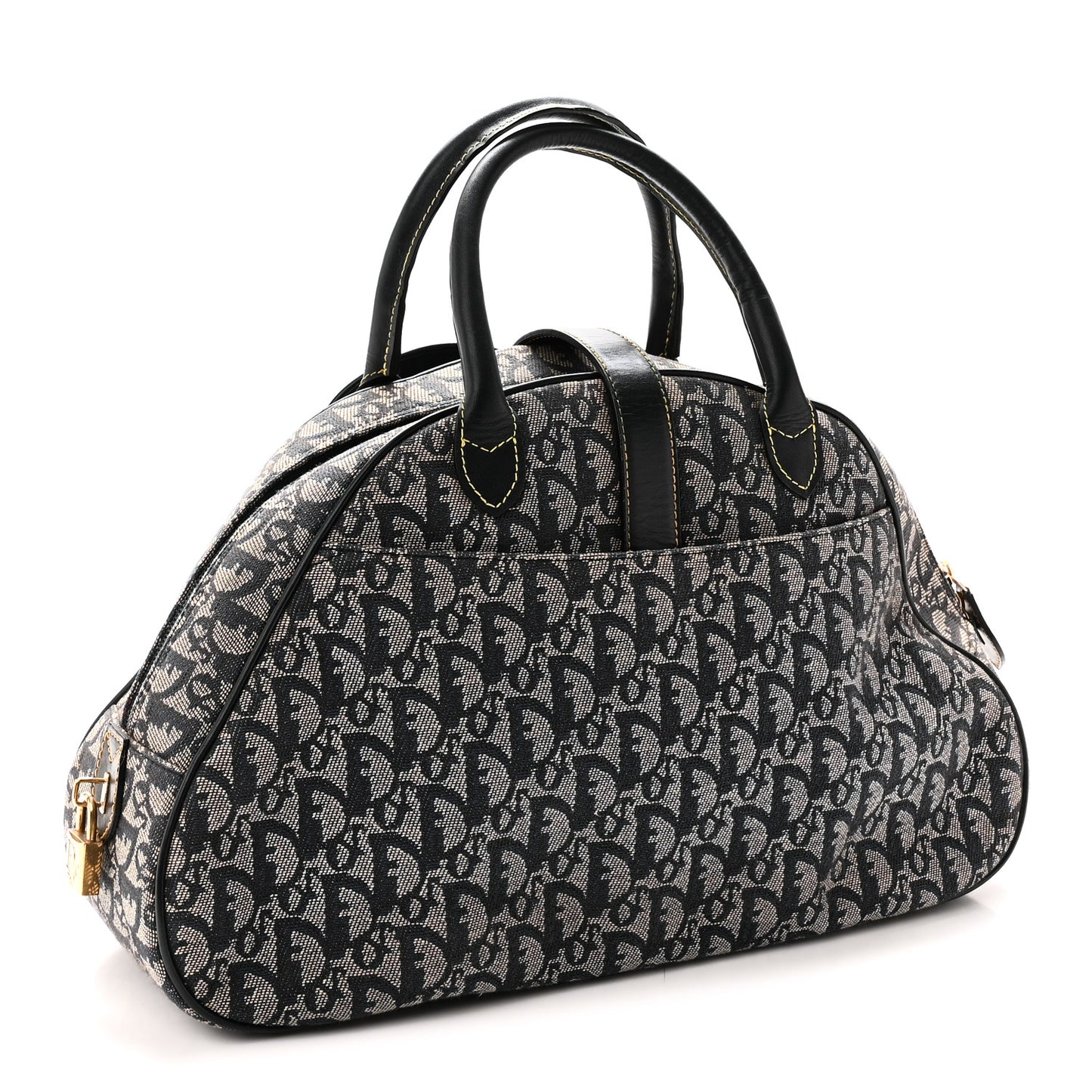 Monogram Mini Saddle Bowler Navy
