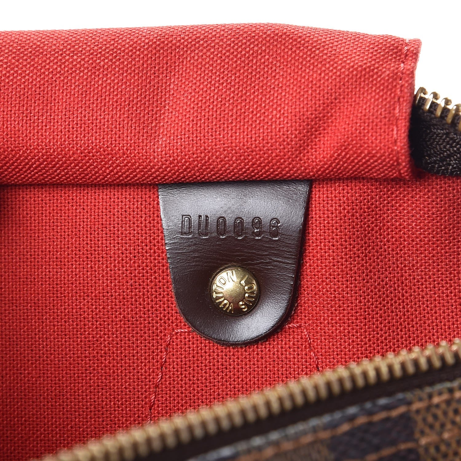 Louis Vuitton Damier Ebene Speedy 30 7 of 9