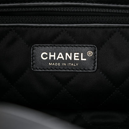 Chanel Shiny Calfskin Quilted Chanel 22 Backpack Black 6 of 10