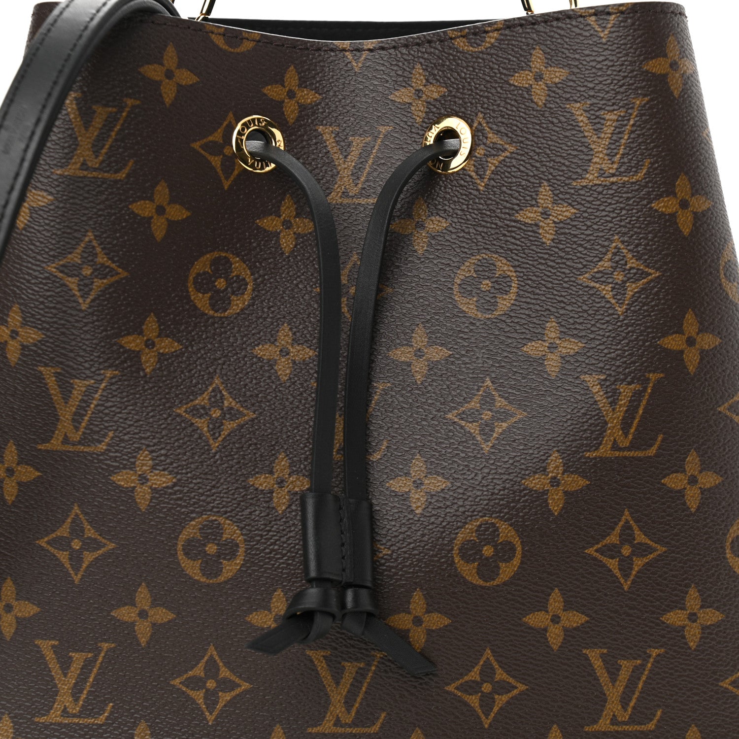 Louis Vuitton Monogram Neonoe MM Black 9 of 12