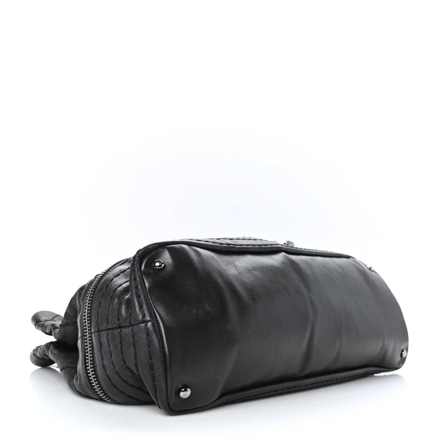 Chanel Lambskin Expandable Tote Black 4 of 9