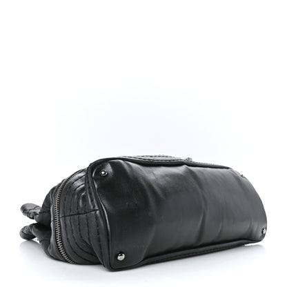 Chanel Lambskin Expandable Tote Black 4 of 9