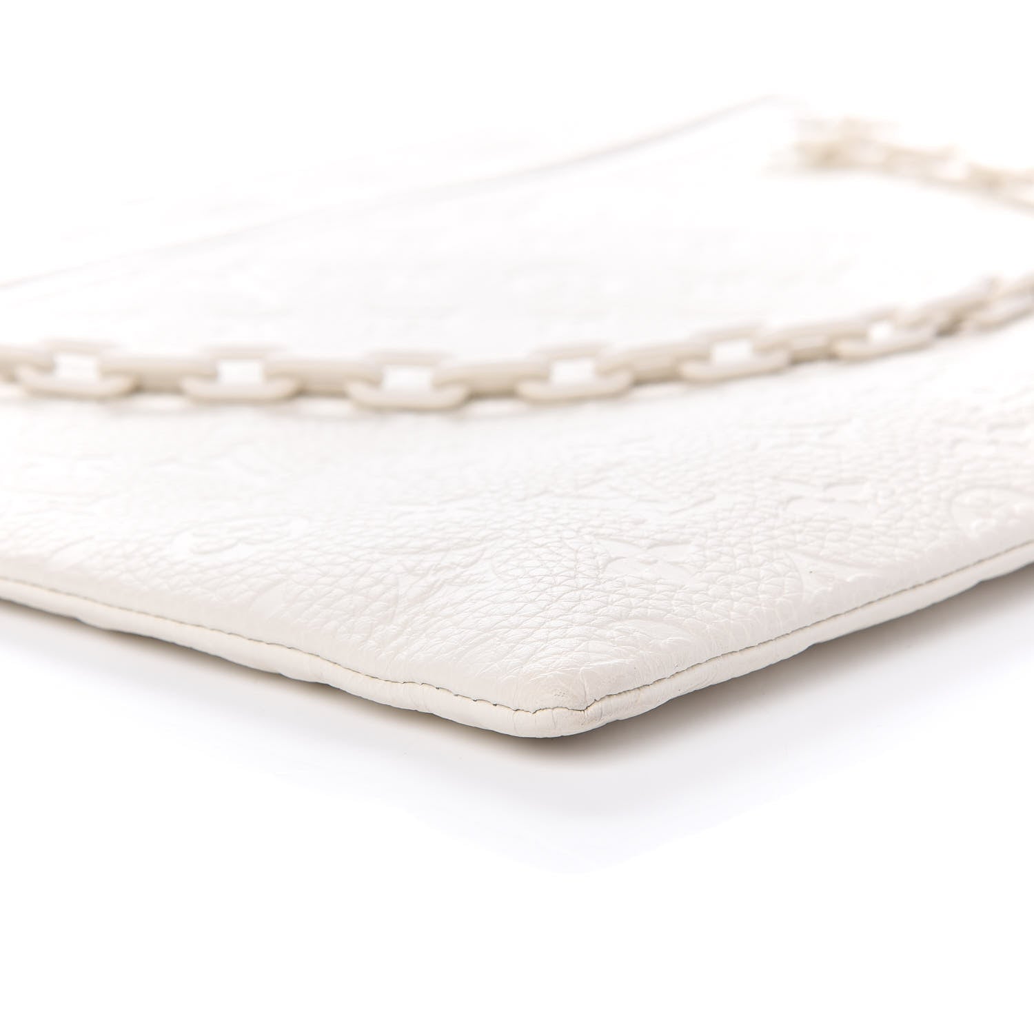 Louis Vuitton Taurillon Monogram Solar Ray A4 Pouch White 6 of 9