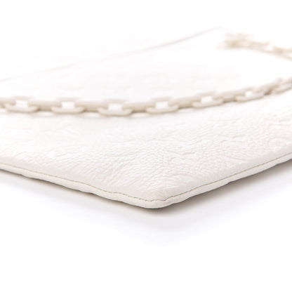 Louis Vuitton Taurillon Monogram Solar Ray A4 Pouch White 6 of 9