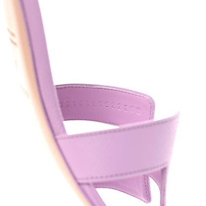 Hermes Epsom Oasis Sandals 39 Violet Amethyste 8 of 9
