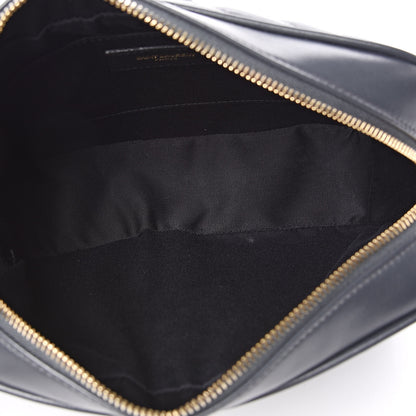 Saint Laurent Calfskin Matelasse Monogram Lou Camera Bag Dark Smog 5 of 12