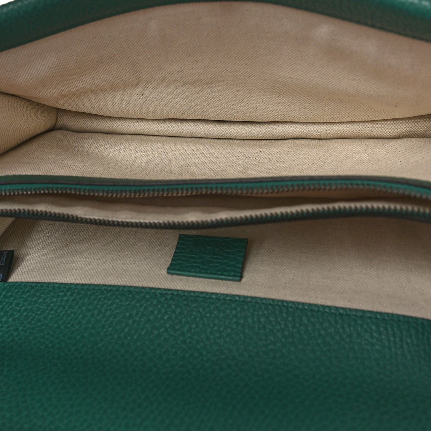 Pebbled Calfskin Small Dionysus Shoulder Bag Emerald