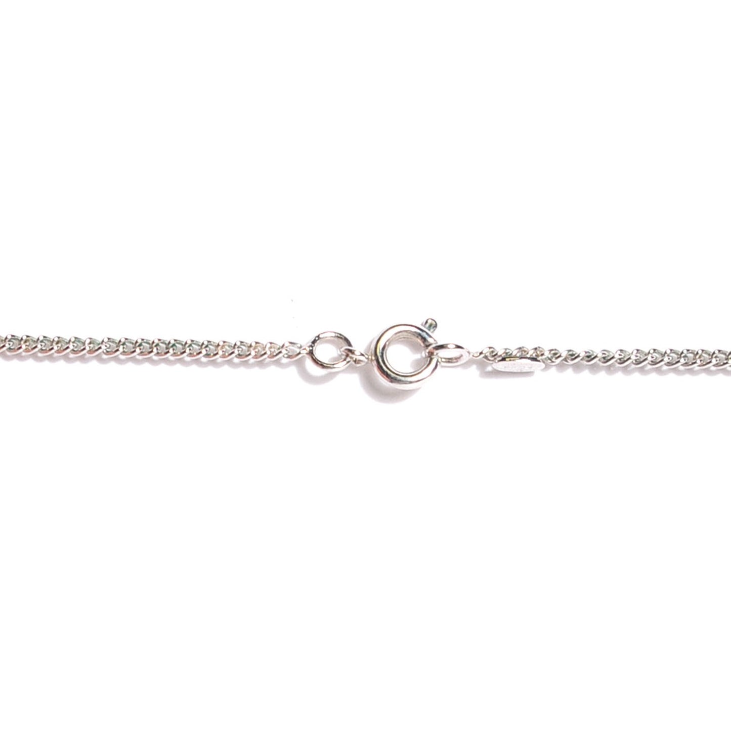 Enamel CC Necklace Black