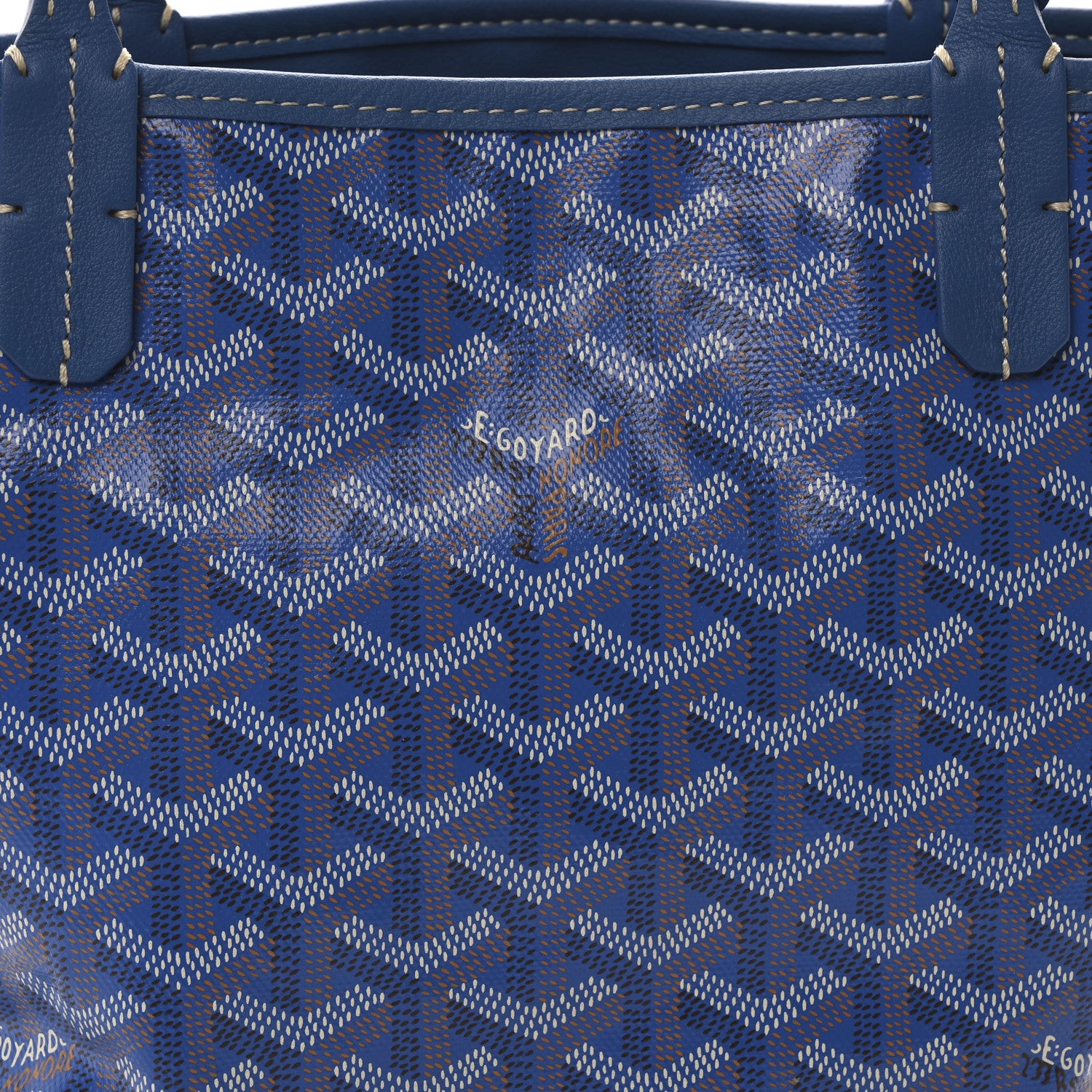 Goyard Goyardine Reversible Mini Anjou Sky Blue 8 of 17