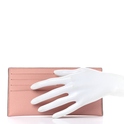 Louis Vuitton Calfskin Felicie Card Holder Insert Rose Ballerine 2 of 6