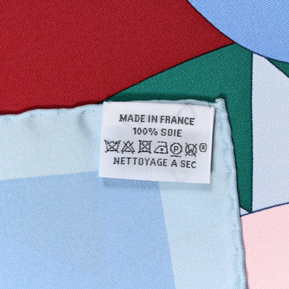 Hermes Silk Cheval De Fete Scarf 90 5 of 5