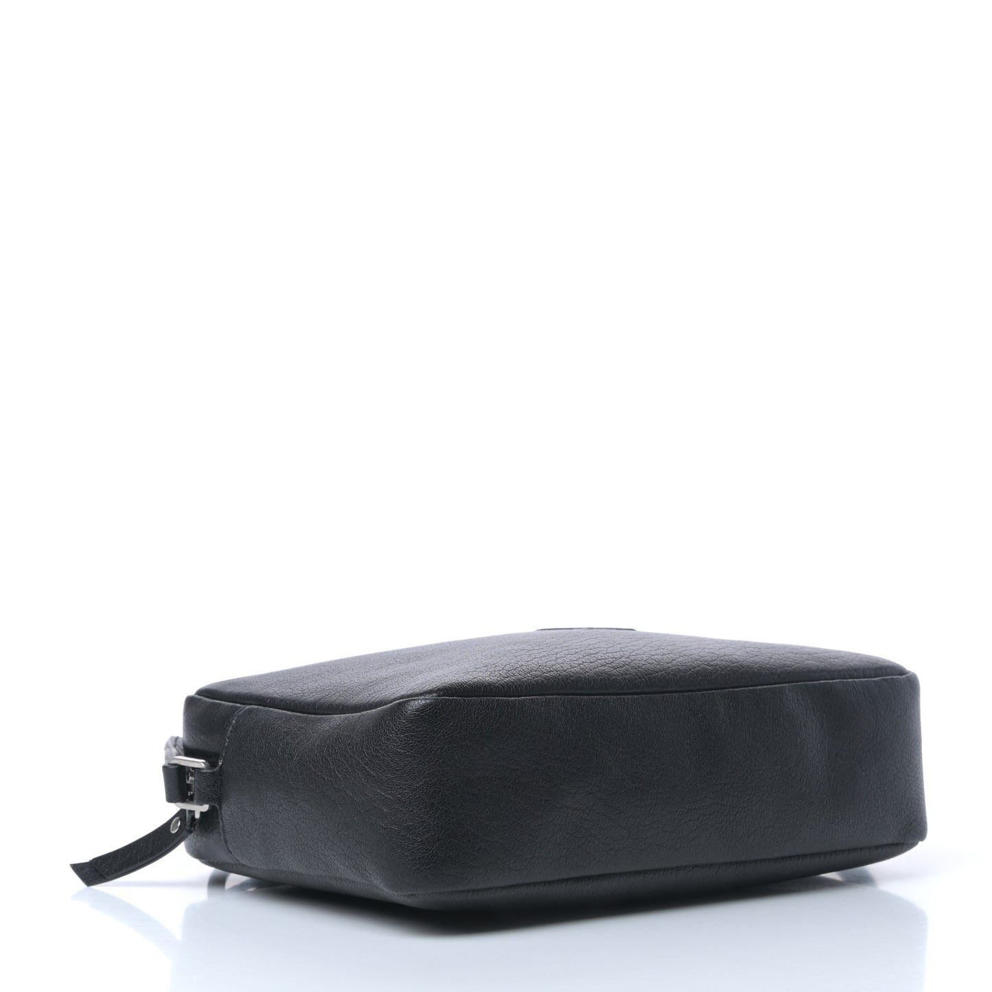 Lambskin Monogram Small Lou Camera Bag Black