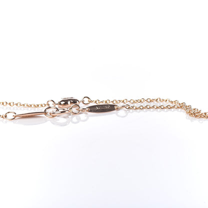 Tiffany 18K Rose Gold Diamond Elsa Peretti Diamonds by the Yard Heart Bracelet 7 of 7