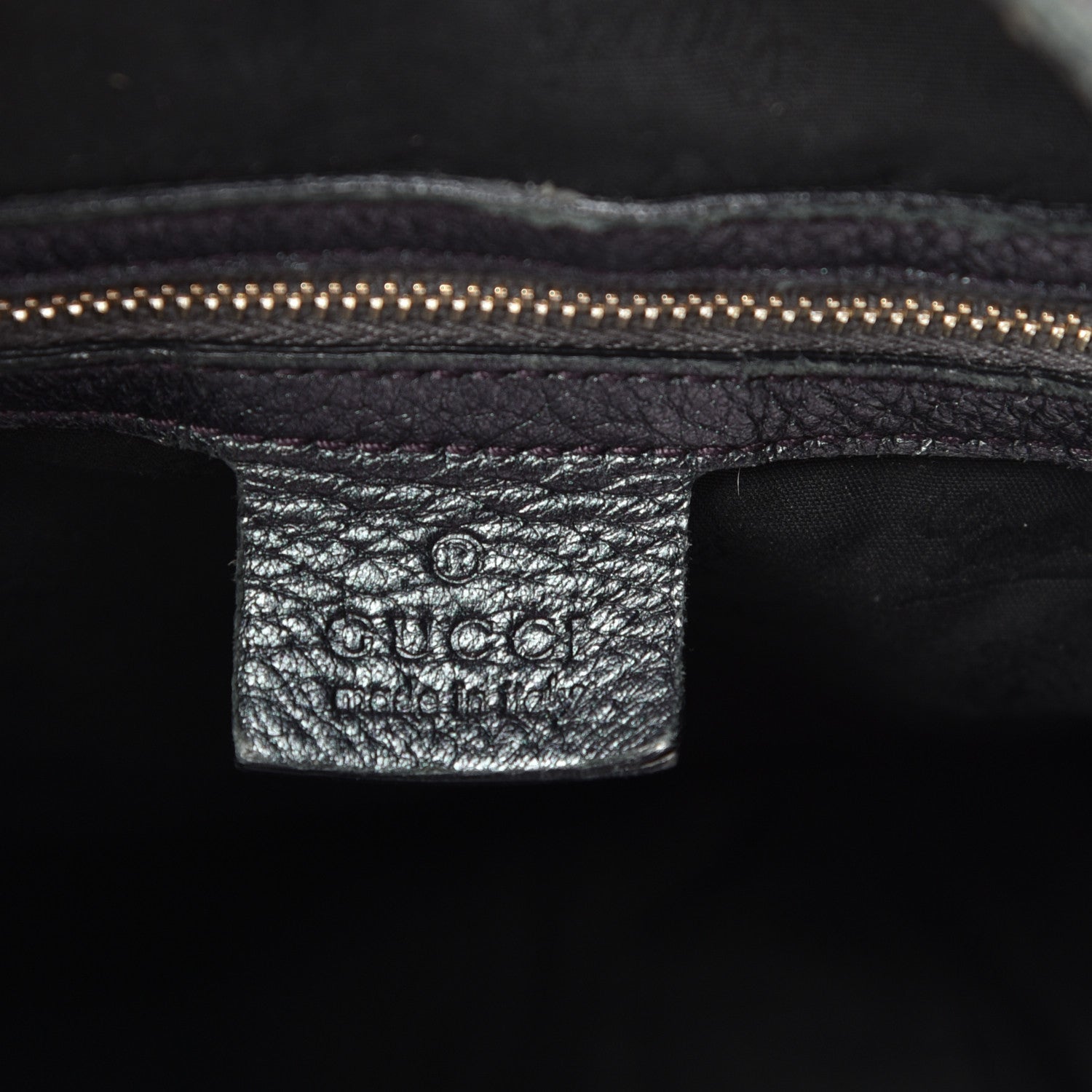 Gucci Metallic Calfskin Large New Jackie Shoulder Bag Blue 6 of 16