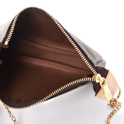Louis Vuitton Monogram Mini Pochette Accessories 5 of 7