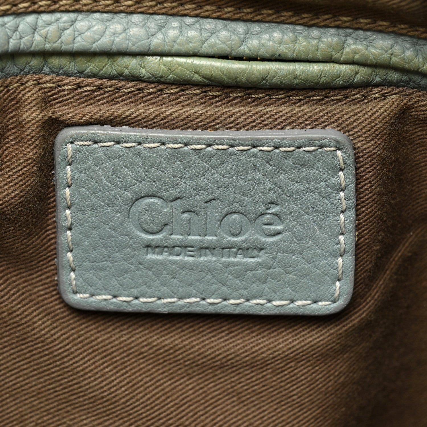 Chloe Calfskin Medium Marcie Satchel Fresh Mint 5 of 21