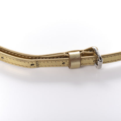 Louis Vuitton Calfskin 12mm Adjustable Shoulder Strap Gold 4 of 5
