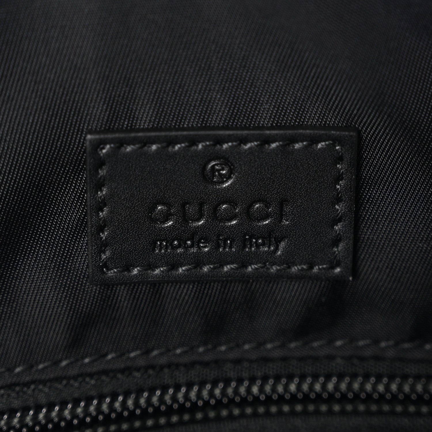 Gucci GG Supreme Monogram Web Toiletry Case Black Grey 6 of 8