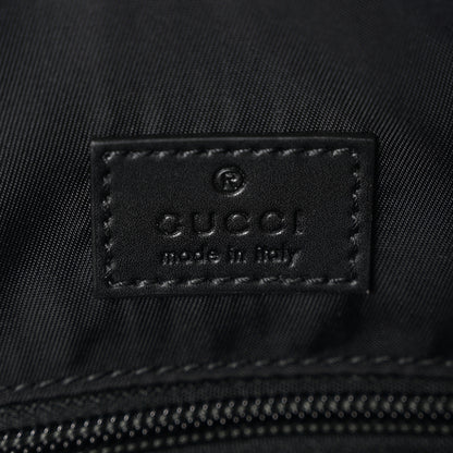 Gucci GG Supreme Monogram Web Toiletry Case Black Grey 6 of 8