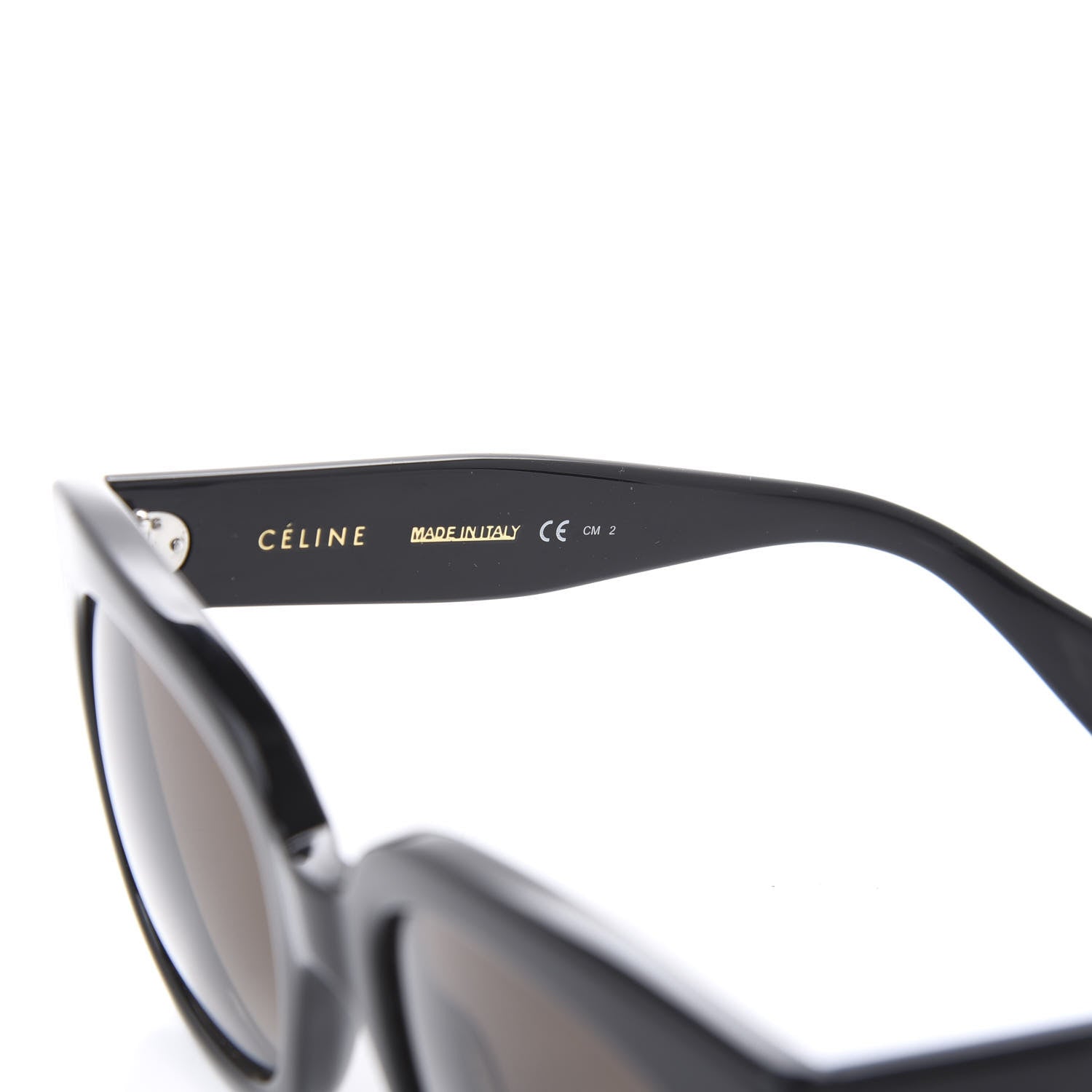 Celine New Audrey Sunglasses CL 41805/S Black 6 of 7