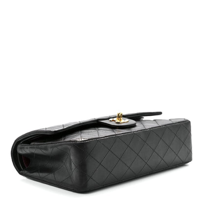 Chanel Lambskin Quilted Medium Double Flap Black 4 of 12