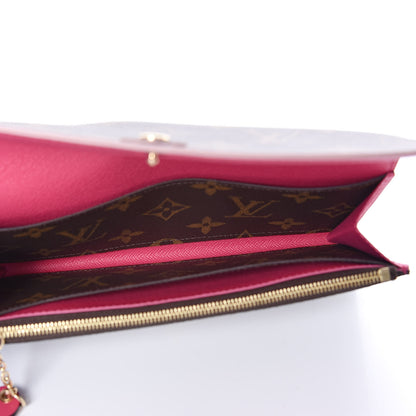 Louis Vuitton Monogram Bloom Flower Emilie Wallet 5 of 7