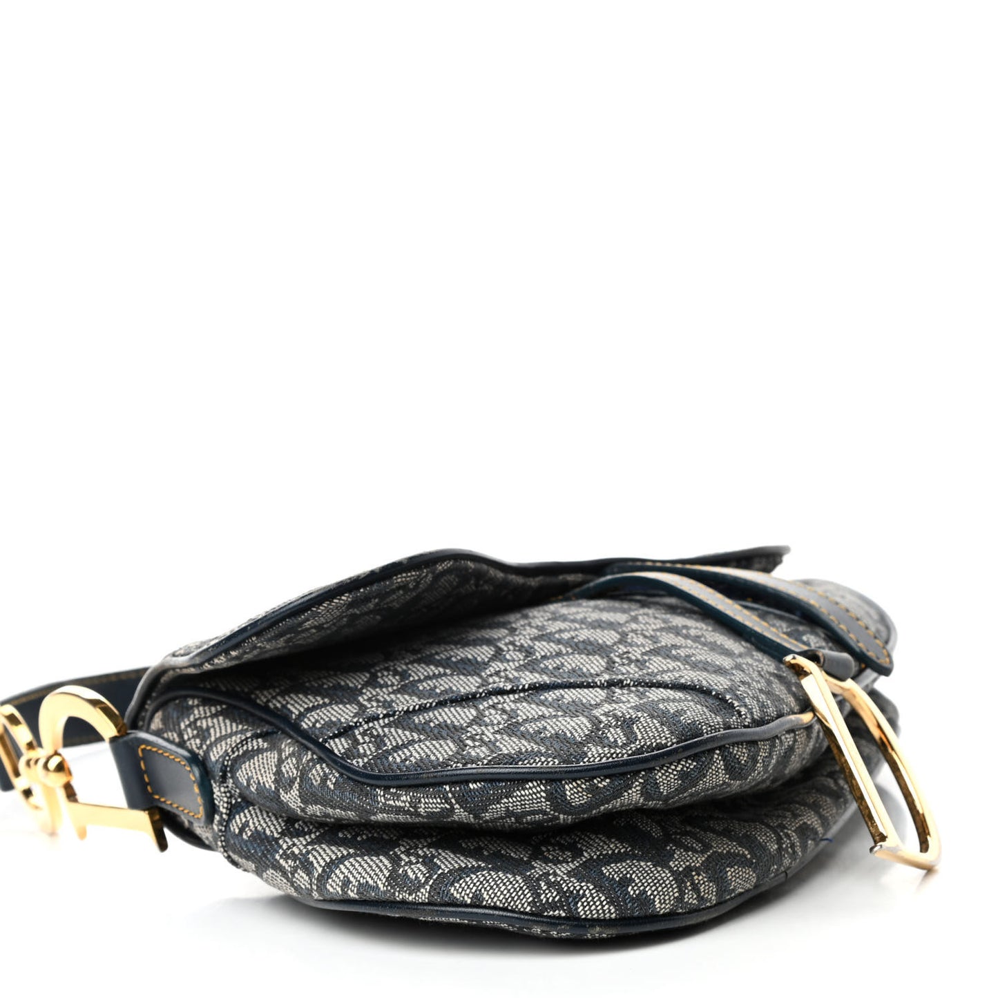 Monogram Saddle Bag Blue