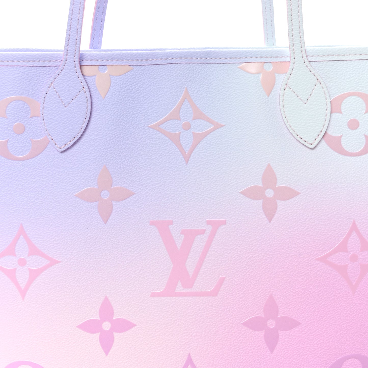 Monogram Giant Spring In The City Neverfull MM Sunrise Pastel