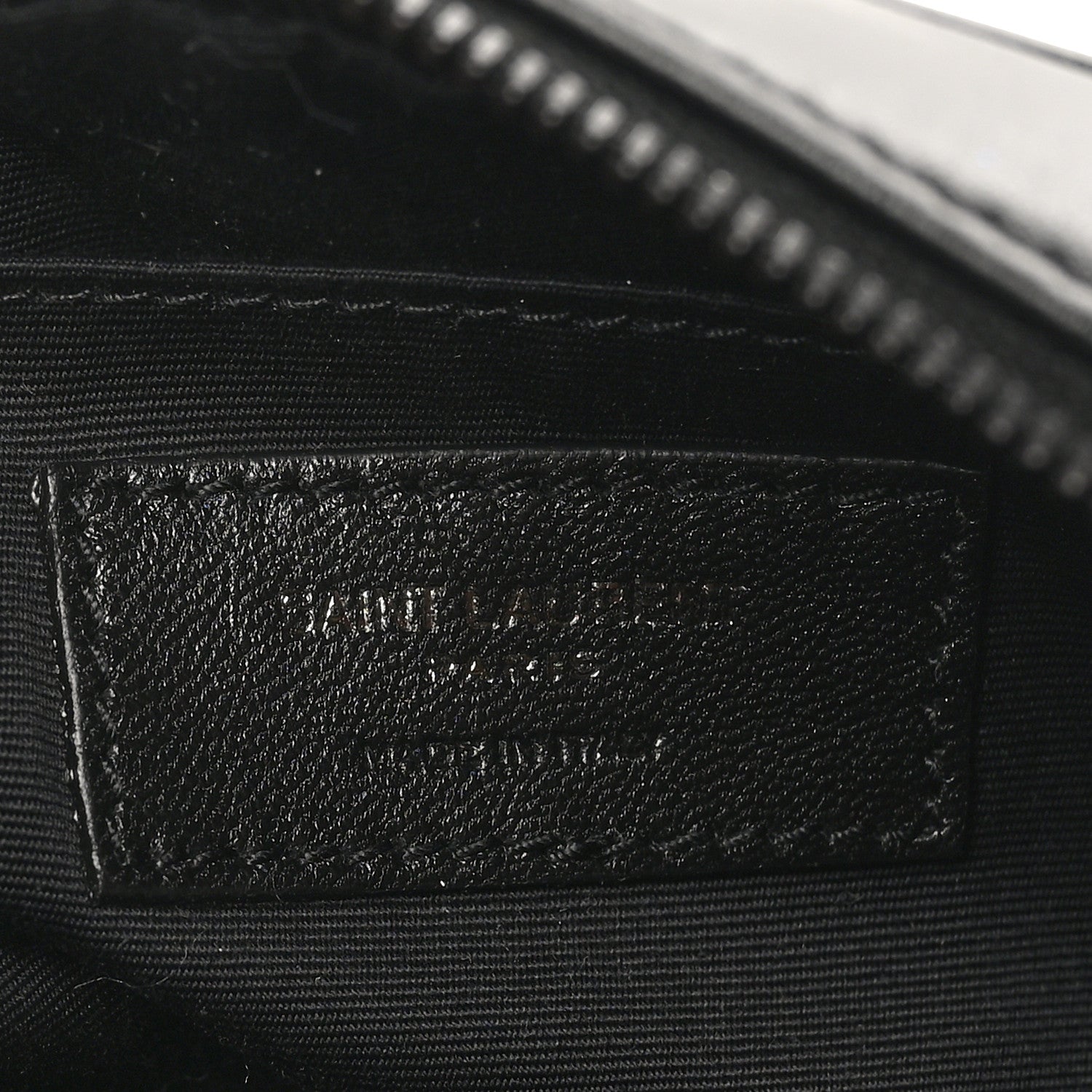 Saint Laurent Calfskin Matelasse Monogram Lou Belt Bag Black 7 of 10