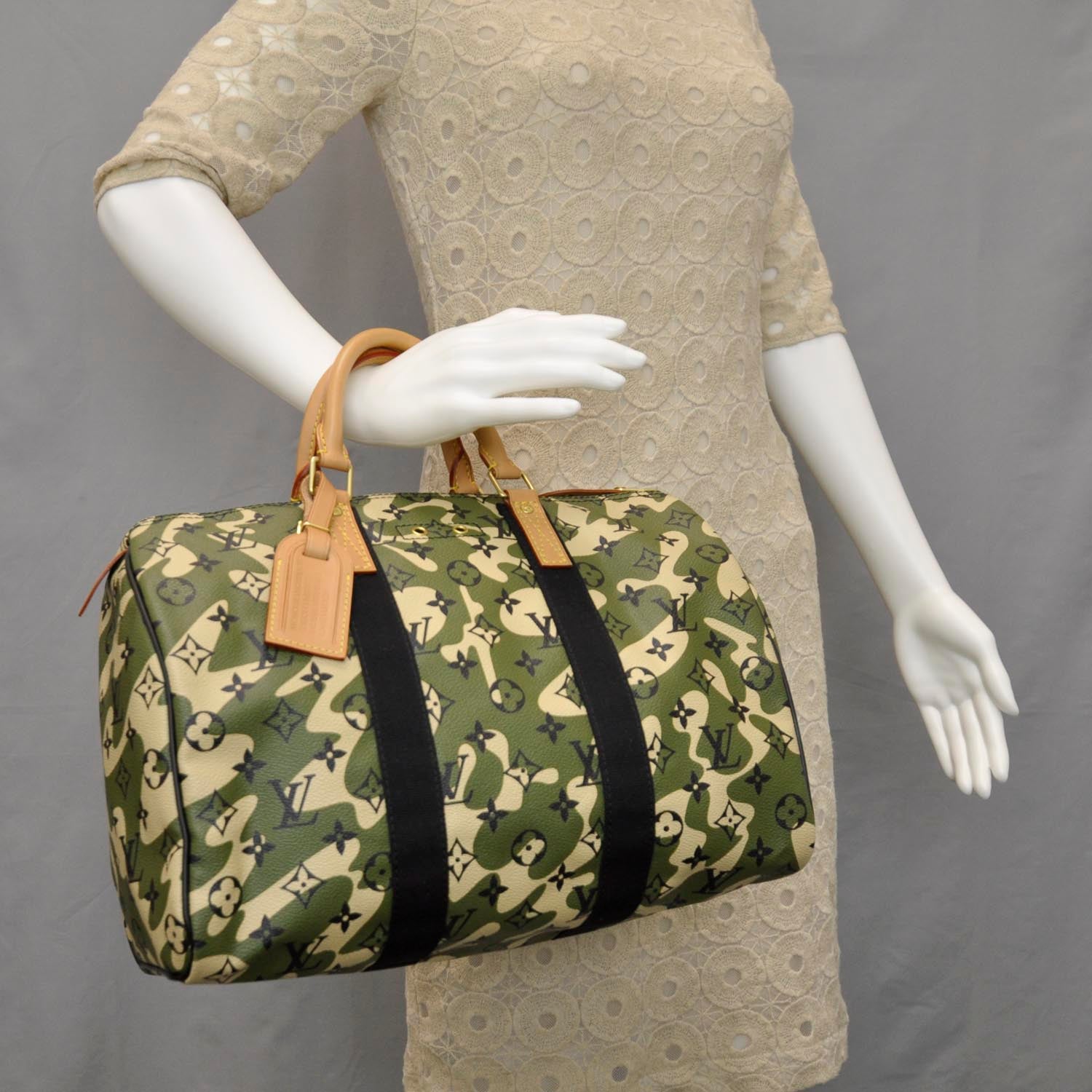 Louis Vuitton Monogramouflage Speedy 35 2 of 10