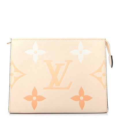 Louis Vuitton Empreinte Monogram Giant By The Pool Toiletry Pouch 26 Cream Saffron 1 of 4