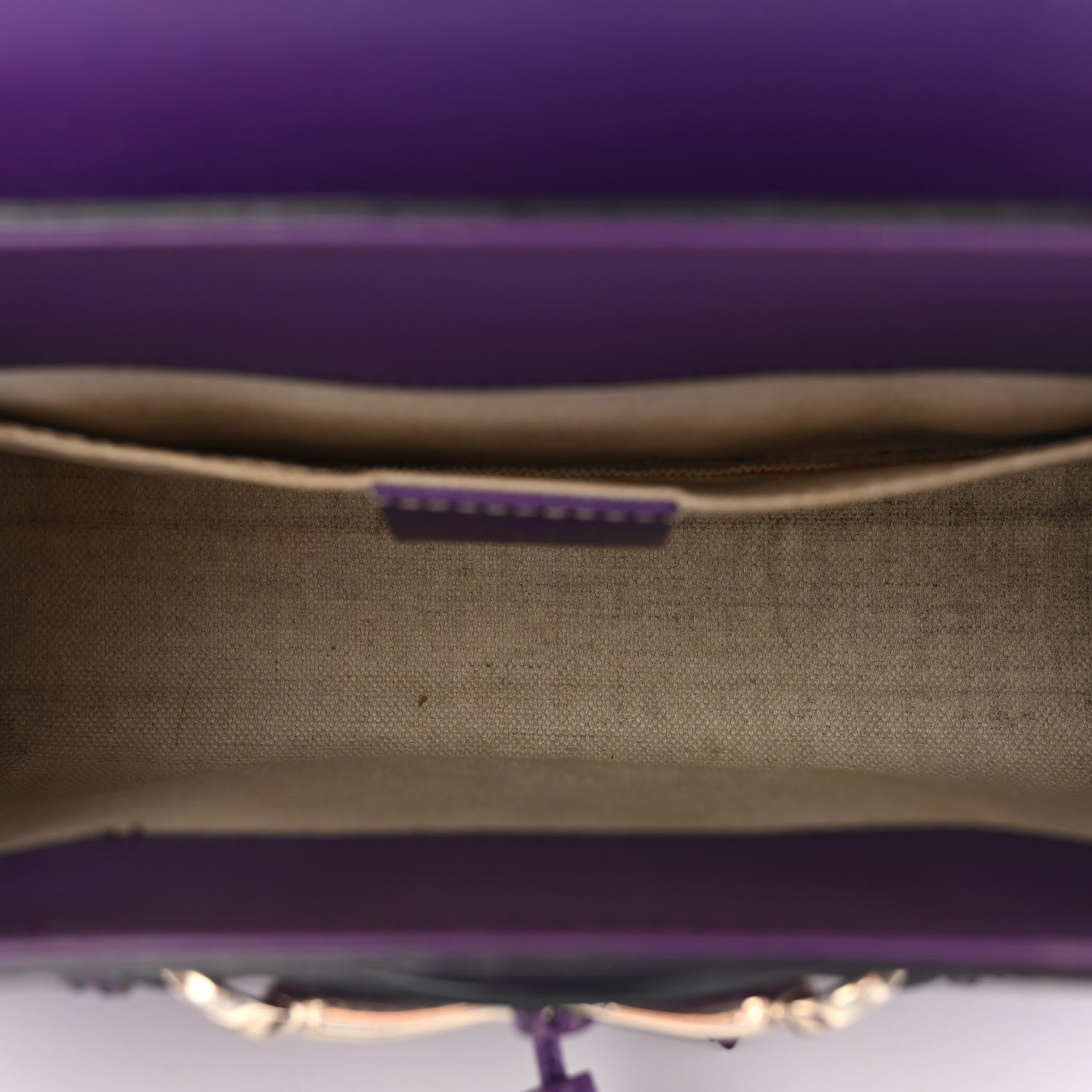 Gucci Guccissima Small Emily Chain Shoulder Bag Purple 5 of 11