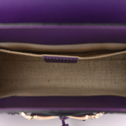 Gucci Guccissima Small Emily Chain Shoulder Bag Purple 5 of 11
