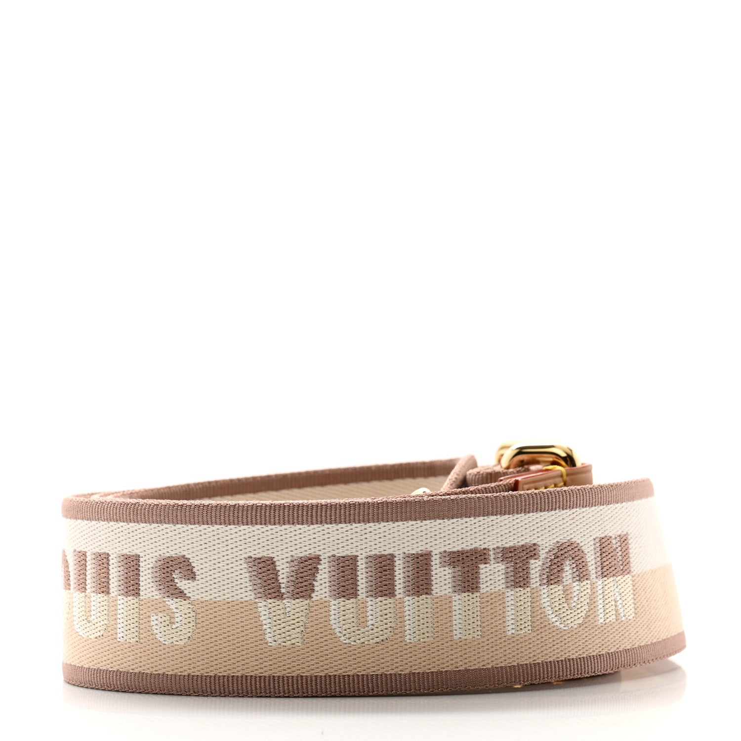 Louis Vuitton Jacquard Speedy Bandouliere 20 Shoulder Strap Beige 2 of 3