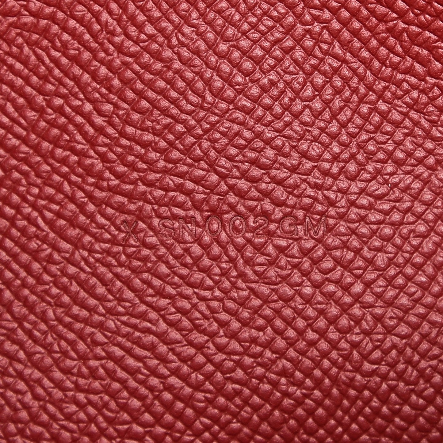 Epsom Constance Long Wallet Rouge Grenat
