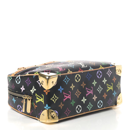 Louis Vuitton Monogram Multicolor Trouville Black 3 of 4