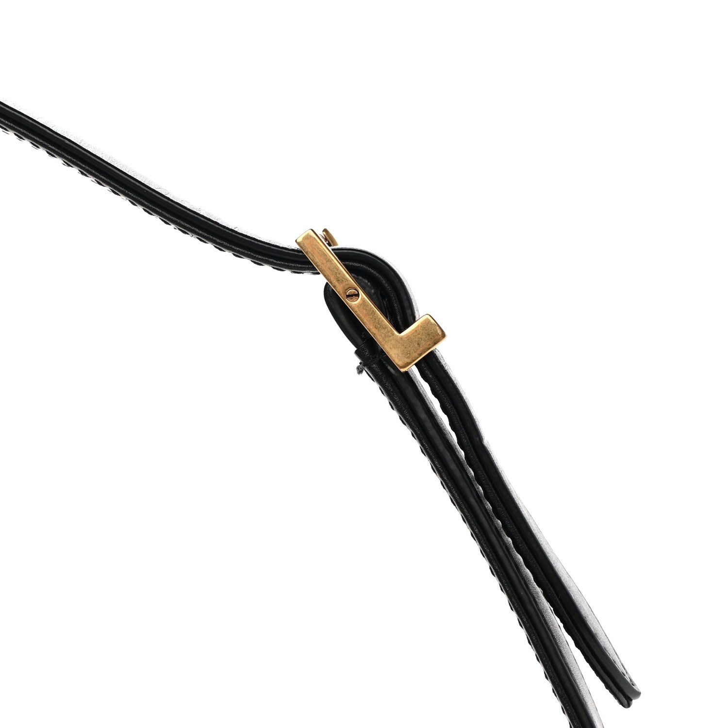 Saint Laurent Smooth Calfskin Le 5 A 7 Hobo Black 12 of 13
