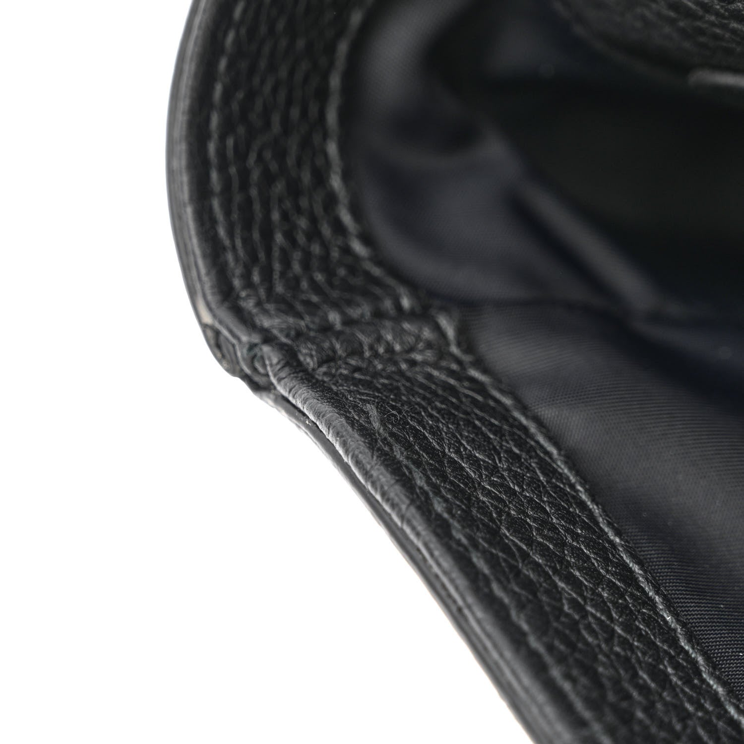 Burberry Grainy Calfskin Embossed Bruno Messenger Black 14 of 17