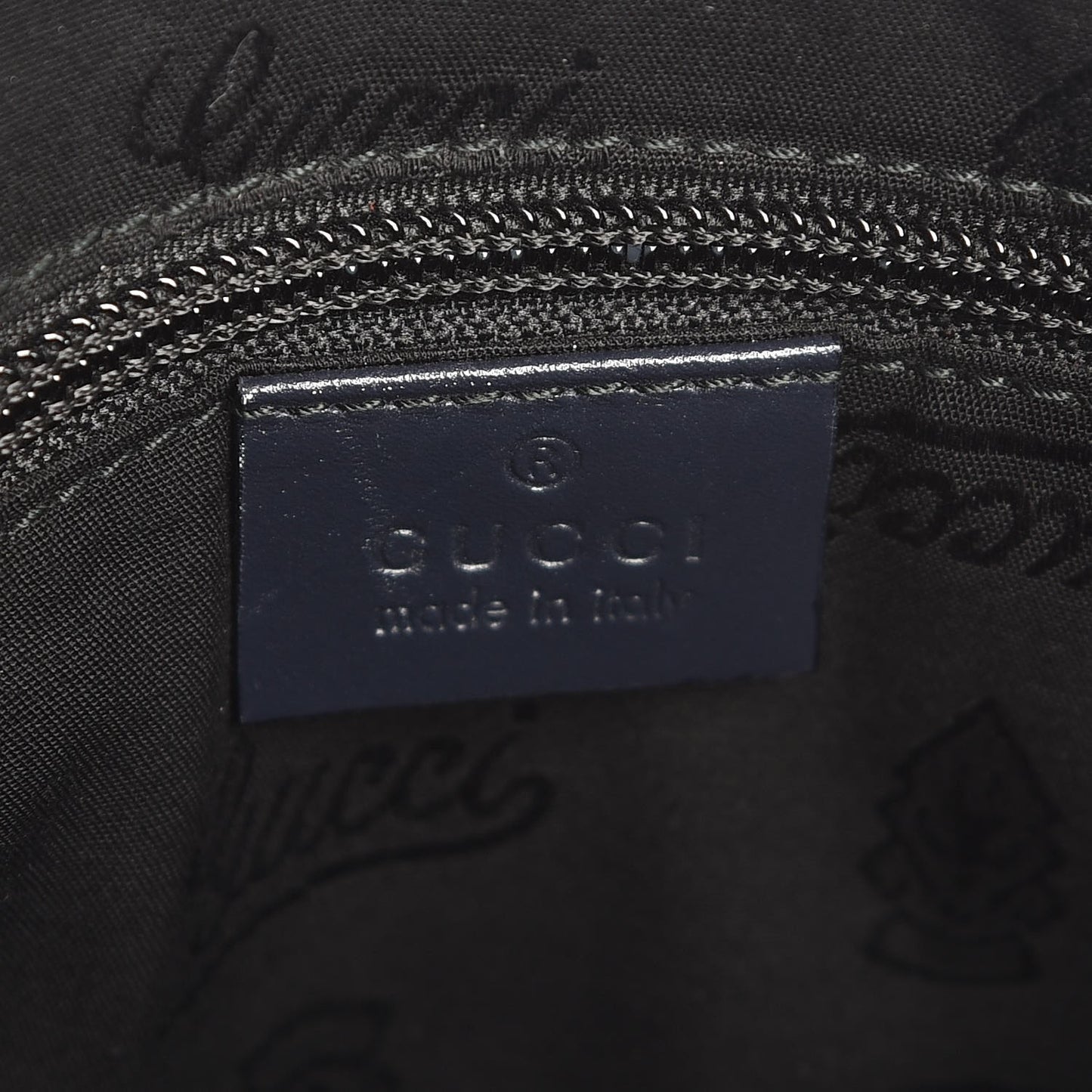 Imprime Monogram Medium Flat Messenger Bag Navy