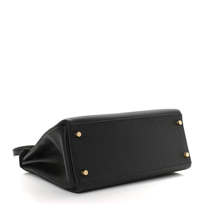 Hermes Togo Kelly Retourne 28 Black 4 of 11
