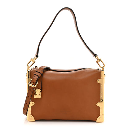 Louis Vuitton Calfskin Side Trunk MM Tan MM Tan 1 of 12