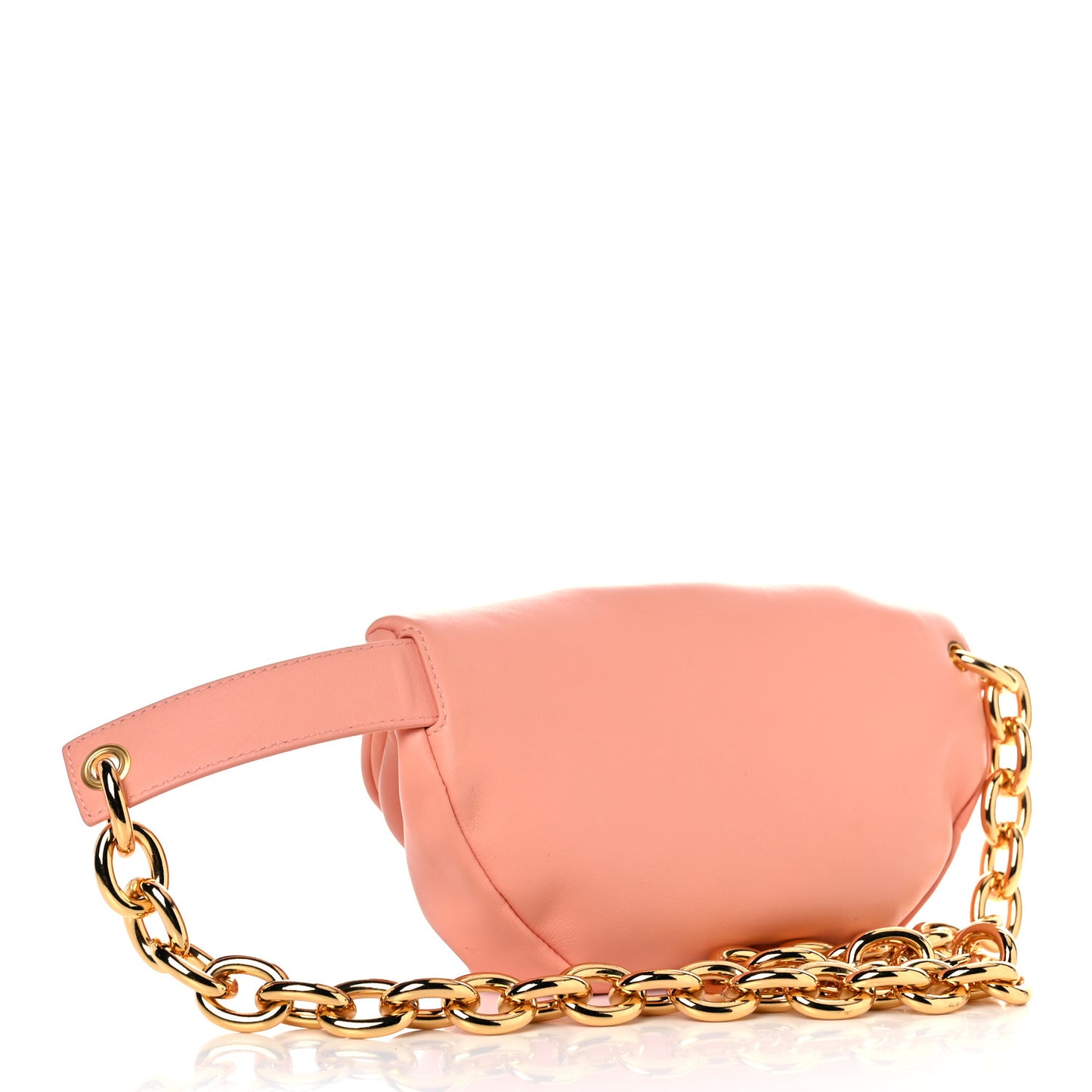Nappa The Belt Chain Pouch Peachy