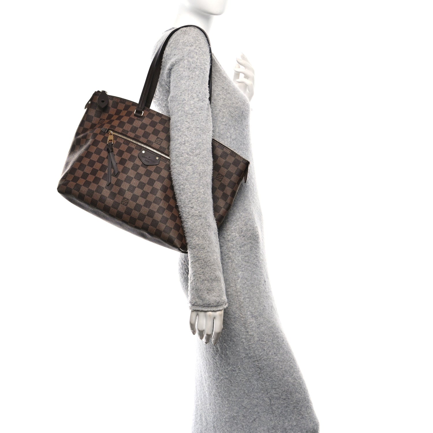 Louis Vuitton Damier Ebene Iena MM 2 of 9