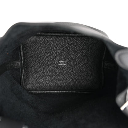 Hermes Taurillon Clemence Picotin Lock 18 PM Black 5 of 11
