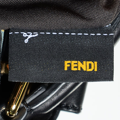 Fendi Nappa Mini Peekaboo Iconic Satchel Black 8 of 11