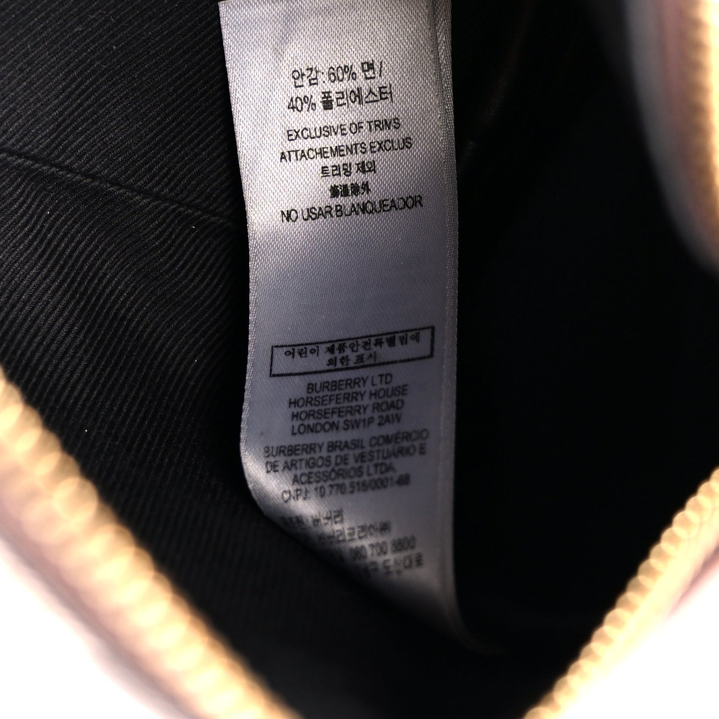 E-canvas Check Mini Bowling Bag Dark Birch Brown